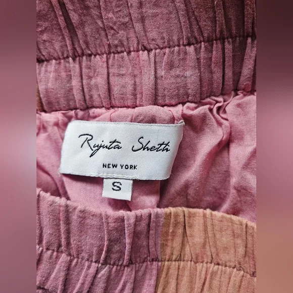 🩷💛Rujuta Sheth Maxy Skirt  Multicolor Size S🩷🩵 - Picture 5 of 6